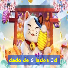 dado de 6 lados 3d