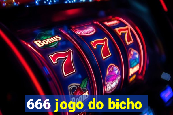 666 jogo do bicho