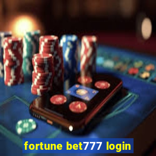 fortune bet777 login