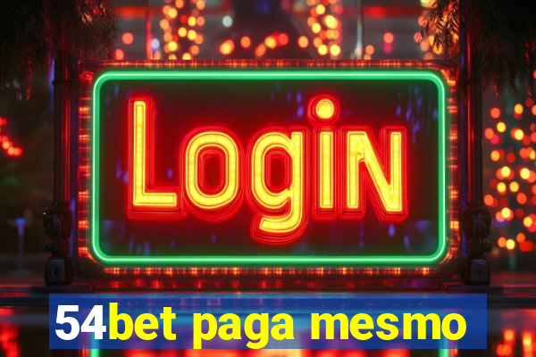 54bet paga mesmo