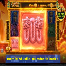 comic studio numberblocks