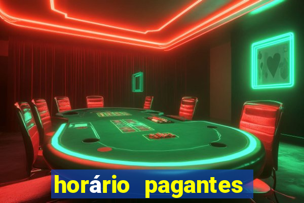 horário pagantes do fortune tiger