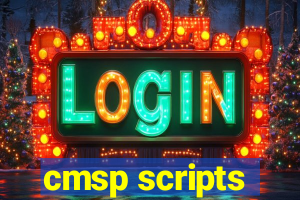 cmsp scripts