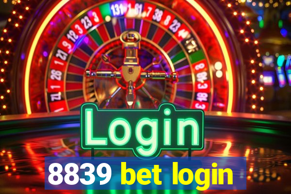 8839 bet login